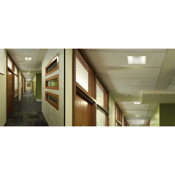 Alcon 7013 Center Basket Fluorescent Troffer Light Fixture