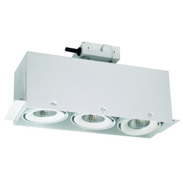 Alcon 14026-3 Oculare 3-Head Trimless Adjustable LED Recessed Light