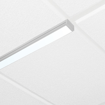  Alcon 14030-10 1-Inch Linear T-bar Quick Connect Ceiling Grid LED Light