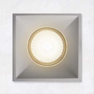 Alcon 14074-SF Illusione 4-Inch LED Square Fixed Recessed Light