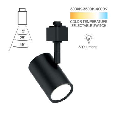 Alcon 14130 Architectural Single Cylinder LED Tracklight