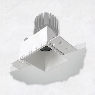 VE 14143-S 3-Inch Recessed LED Trimless Square Light