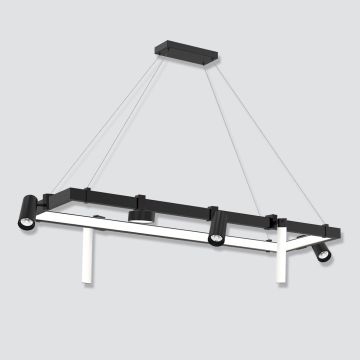 Alcon 15110 Rectangular LED Modular Lighting System Pendant 