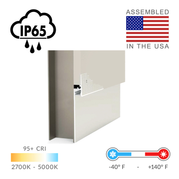Straight Toe-Kick RGBW Color Changing LED Baseboard Light Strip