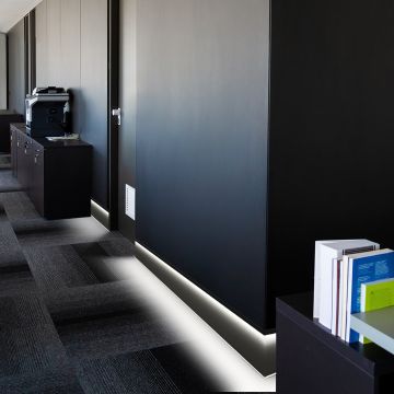 Straight Toe-Kick LED Baseboard Light Strip
