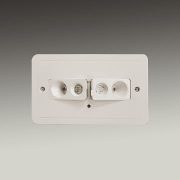 Alcon 16105 Adjustable Emergency Recessed LED Light Fixture
