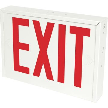 Alcon 16122 New York City Compliant Steel LED Exit Sign