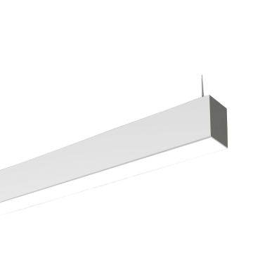 Cooper Neo-Ray S23IP-LED Slim Suspended 4 Inch Aperture LED Strip (Indirect) Up Lighting