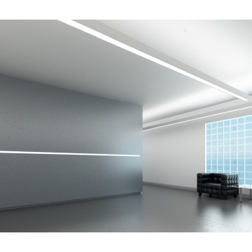 Cooper Neo-Ray S23IP-LED Slim Suspended 4 Inch Aperture LED Strip (Indirect) Up Lighting