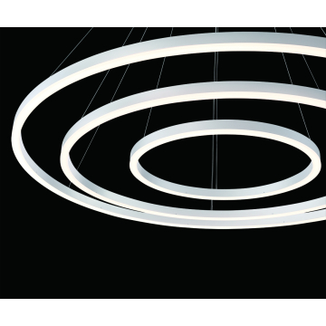 Alcon 12233 Architectural Pendant Ring Chandelier LED Light