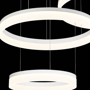 Alcon 12246 Bandini 48 Inches 3-Tier Architectural LED Suspended Chandelier