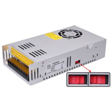360 Watt 12 Volt Regulated DC Switching Power Supply for LED Strip Lights 11PWR002-360W