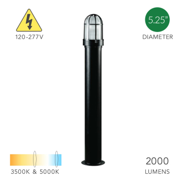 Alcon 9001 40 Inch LED Bollard Area Lighting