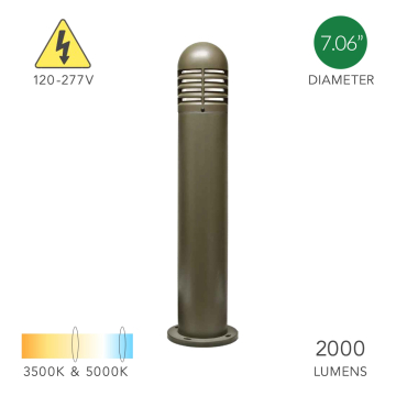 Alcon 9006 41 Inch LED Bollard Area Lighting