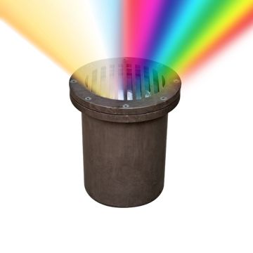 Alcon 9041-RGBW 7-Inch In-Ground RGBW LED Well Light