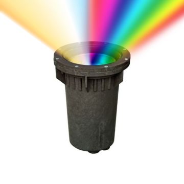 Alcon 9102-RGBW 10-Inch In-Ground RGB LED Well Light