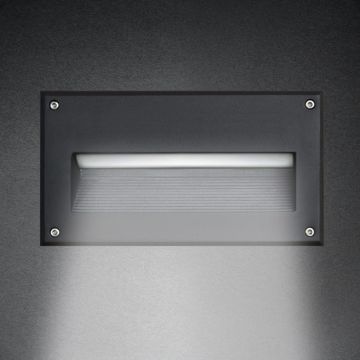 Alcon 9607 Recessed Wall-Mounted LED Step and Driveway Light