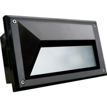 Alcon 9608 Recessed Wall-Mounted LED Step and Driveway Light