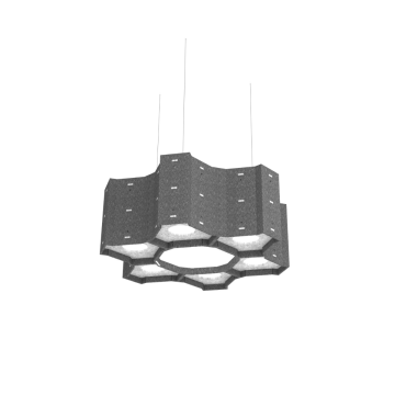 Alcon 11168 LED Pendant with Sound Absorbing Acoustics 