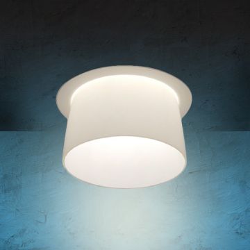 Alcon 14023 Semi-Recessed 6-Inch LED Downlight