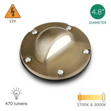 Alcon 9029 Low-Voltage 5-Inch In-Ground LED Well Light
