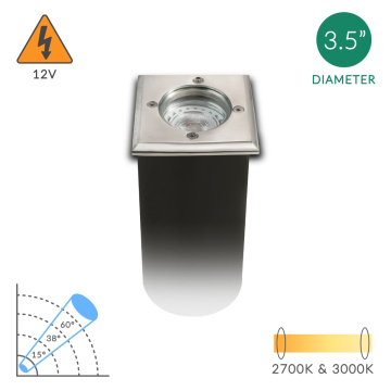 Alcon 9040 Low-Voltage 4-Inch In-Ground LED Well Light