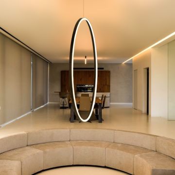 Alcon 12254 Circline Architectural LED Vertical Circular Pendant