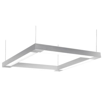 Deco Lighting CUBE-LED Linear Suspended Pendant Light Fixture – Commercial / Architectural Office Lighting Applications 