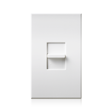 Alcon Lighting 2103 Villa Thin Profile Incandescent 600W Linear Slide-to-Off Single Pole 120V Dimmer