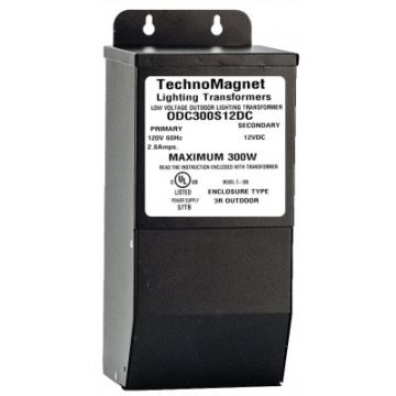 ODC300S12VDC 300W 12V DC Indoor/Outdoor Dimmable LED DC Magnetic Transformer Driver