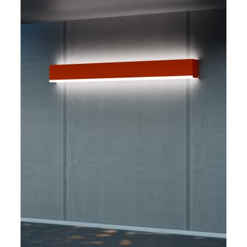 Alcon 12100-41-W Wet Location Linear Direct/Indirect LED Wall Light 