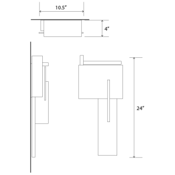 Cerno Oris 03-140 LED Wall Sconce