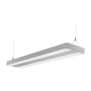 Alcon Lighting Rektor 12202 Architectural Linear Suspended LED Office Ceiling Light Fixture – Uplight and Downlight