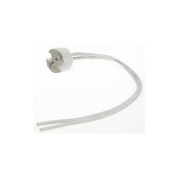 Round MR16 Socket with 10 Inch Lead