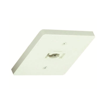 Alcon Lighting 13130 Square Monopoint Architectural LED Track Light Fixture - Single Circuit