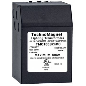100W 24V DC Indoor Dimmable LED DC Magnetic Transformer Driver
