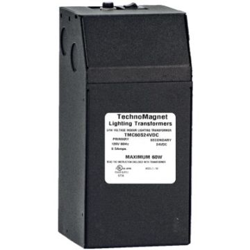 60W 24V DC Indoor Dimmable LED DC Magnetic Transformer Driver