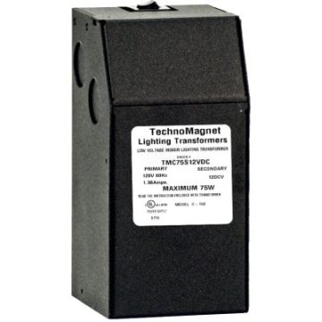 75W 12V DC Indoor Dimmable LED DC Magnetic Transformer Driver