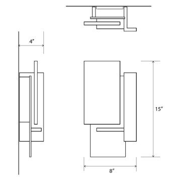 Cerno Vesper 03-132 LED Wall Sconce