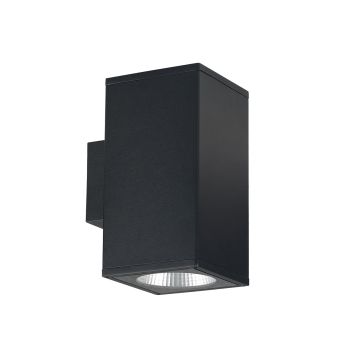 Alcon 11225-DIR Pavo Architectural LED 4-Inch Square Wall Mount Direct Light Fixture
