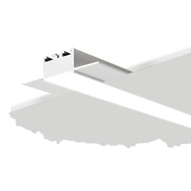 ALCON 12100-10-LR Drywall Height Recessed Linear Trimless LED Light