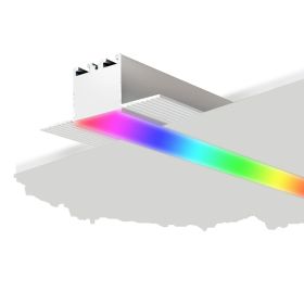 Alcon 12100-10-R-RGBW Linear Recessed LED Color-Changing Light