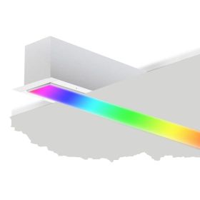 Alcon 12100-20-R-RGBW Linear Recessed Slim Color-Changing LED Light