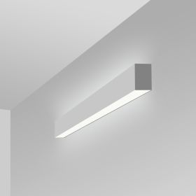 3000K LED Corner Mount Linear Wall Wash Light Fixture 24 Watt 