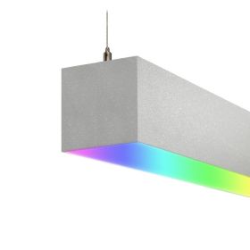 Alcon 12100-40-P-RGBW Color-Changing Linear LED Pendant Light