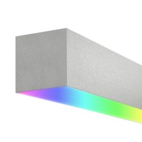 Alcon 12100-66-RGBW-S Linear Surface-Mounted Color-Changing LED Light