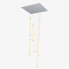 Alcon Lighting 12168-7 Cosma 7 Light Cluster Architectural LED Long Cylinder Vertical Tube Commercial Pendant Light Fixture