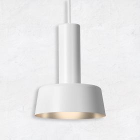 Alcon 12302-P-DP Architectural Modern Industrial LED Cylinder Pendant Light