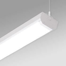 CASE of 6 NEW LED commercial professional grade suspended pendant linear light 