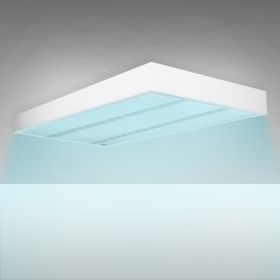 Alcon 12530 Surface-Mounted UVC Disinfection Ceiling Light with Antimicrobial Paint
